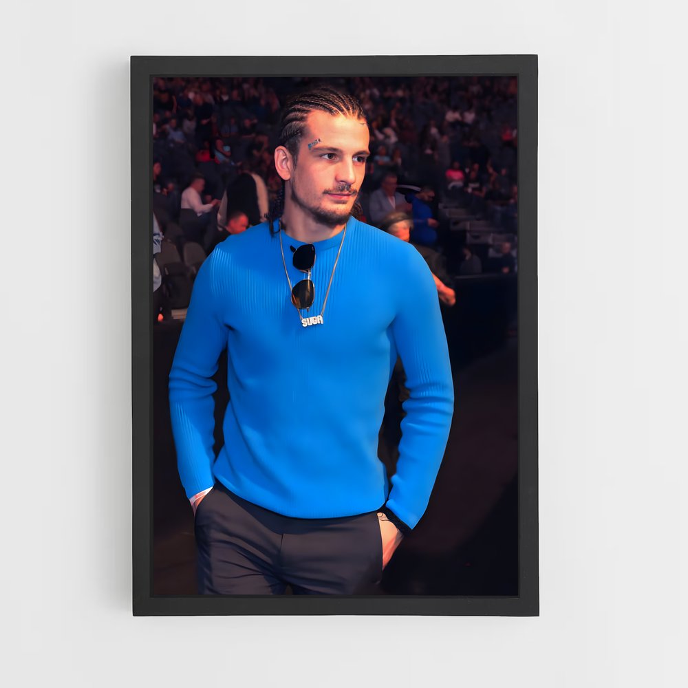 Poster The Blue Enigma – affiche MMA (vue 2)